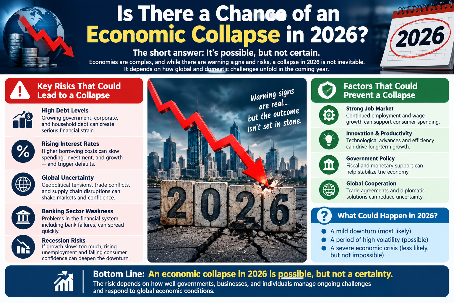Is There a Chance of an Economic Collapse in 2026?