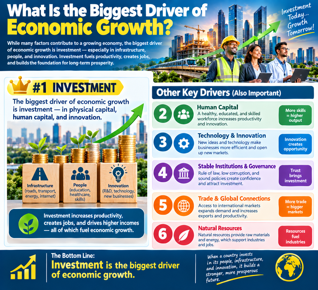 What Is the Biggest Driver of Economic Growth?